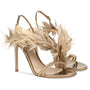 Feather Banquet High Heel