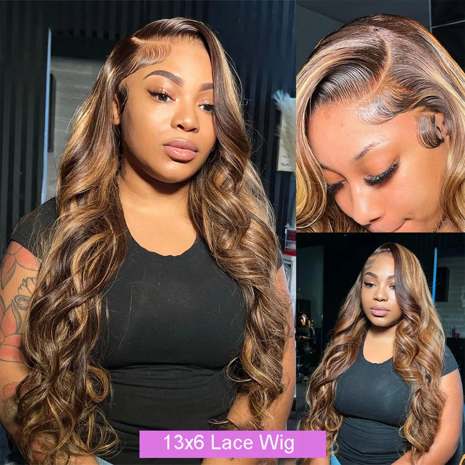 Transparent Body Wave Lace Front