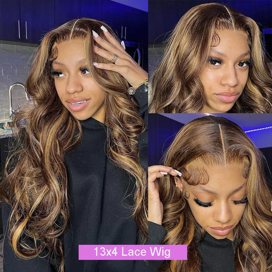 Transparent Body Wave Lace Front