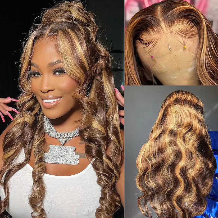 Transparent Body Wave Lace Front