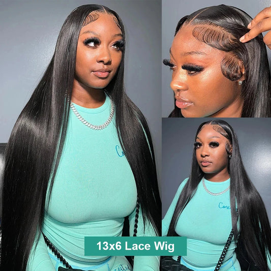 Straight Bone Lace Front