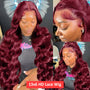 Burgundy HD Body Wave Lace Front