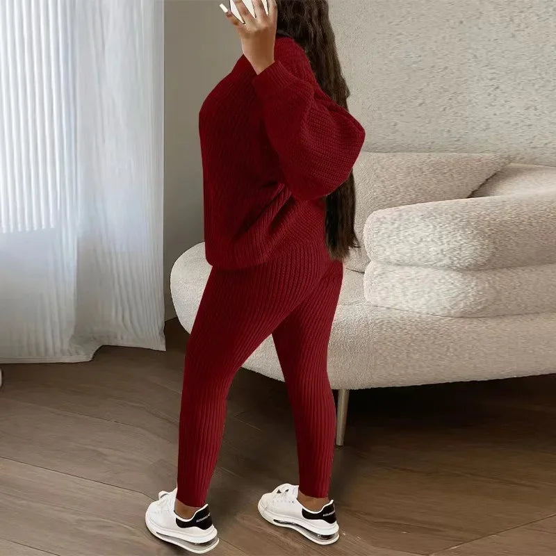 Knitted Sweater Suit