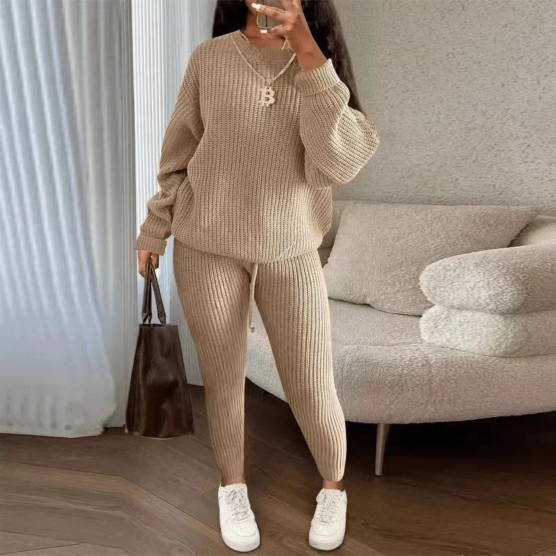 Knitted Sweater Suit