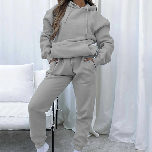 Women Two Piece Tracksuit Set