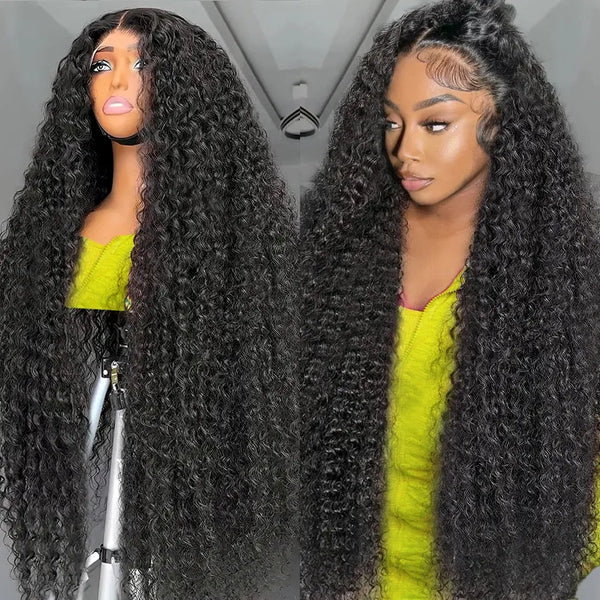 Transparent Brazilian Deep Wave Lace Frontal